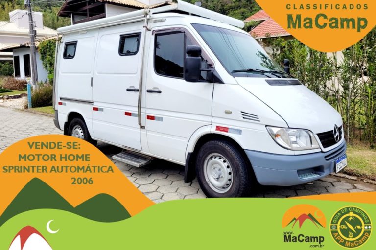 VENDE SE Motor Home Sprinter Automatizada 313 CDI 2006 MaCamp