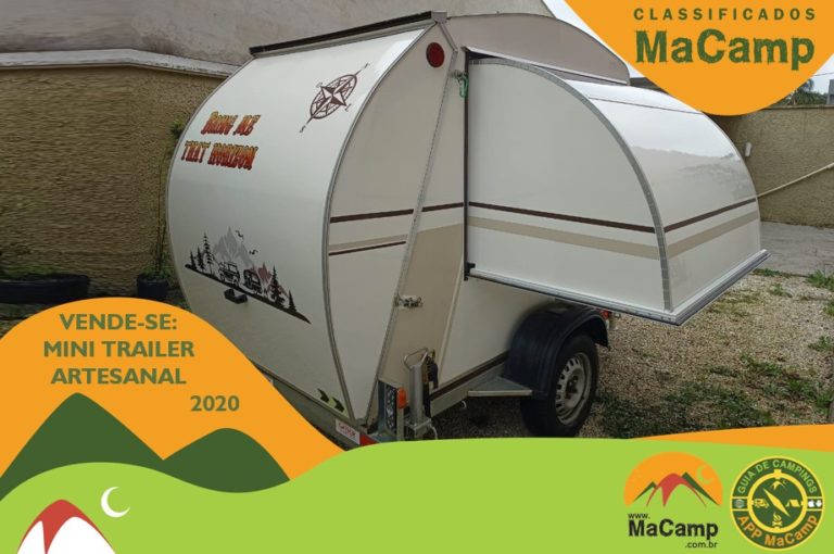 Vende Se Mini Trailer Artesanal Macamp