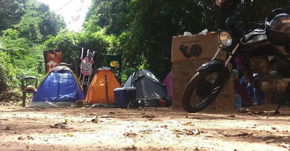 camping pedrinhas-Piraju-SP