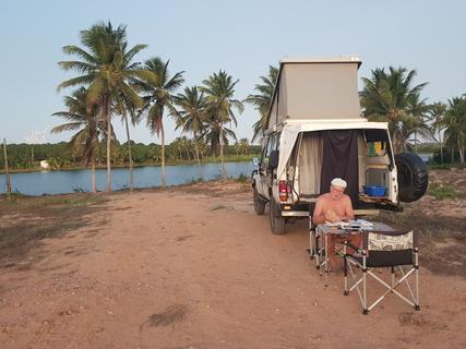 Camping Balneário Boca do Córrego-Amontada-CE