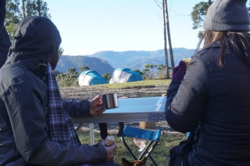 Mudamos para casa nova Camping Família X 