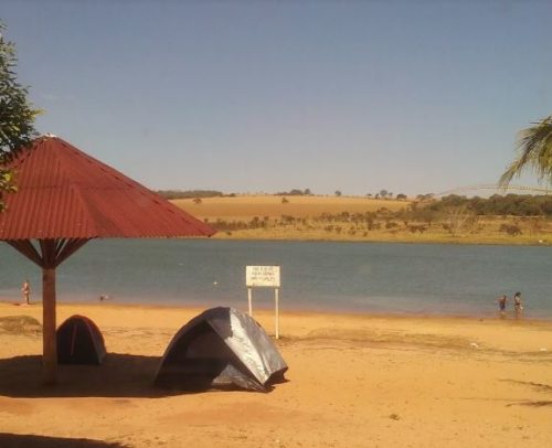 Camping Improvisado - Lago Bom Sucesso - Jataí 7