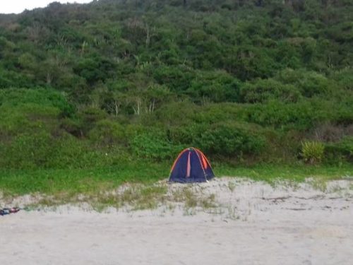 Camping Selvagem-Praia Funda-Guaratuba-Rio de Janeiro-RJ-1