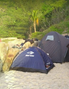 Camping Selvagem-Praia Funda-Guaratuba-Rio de Janeiro-RJ-2