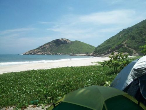 Camping Selvagem - Praia do Meio - Guaratiba 2