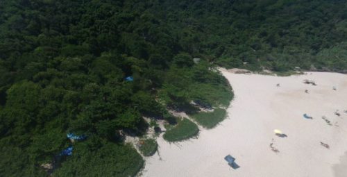 Camping Selvagem - Praia do Meio - Guaratiba