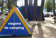viagens de camping