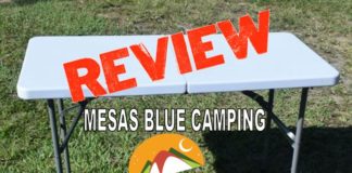 review mesa blue camping