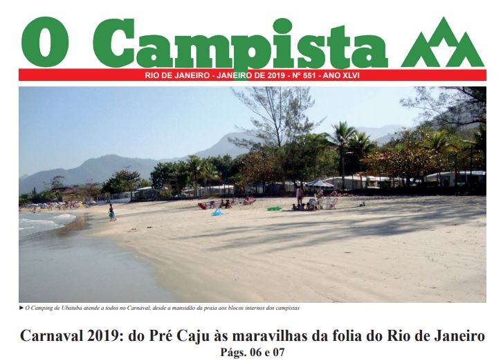 Edição de 01/2019 do Jornal “O Campista” do CCB- MaCamp