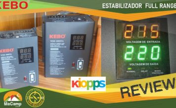 REVIEW: Estabilizadores de Voltagem Full Range KEBO