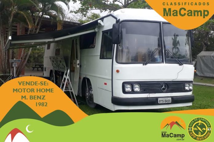 VENDE-SE Motorcasa Mercedes Benz 1982-classificados macamp-0