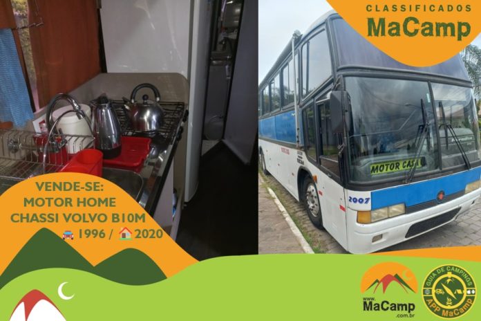 Vende-se Motor home Chassi Volvo B10M - 1996-0