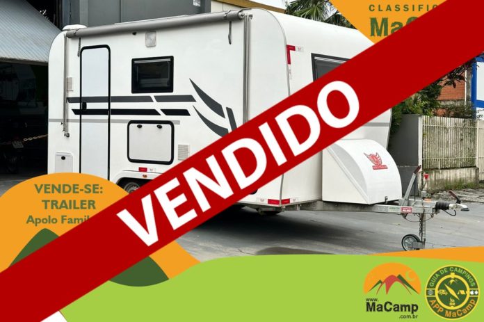 VENDIDO Trailer Apolo Family 41 - 2023