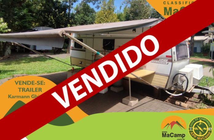 VENDIDO Trailer Karmann Ghia 520 Pantanal