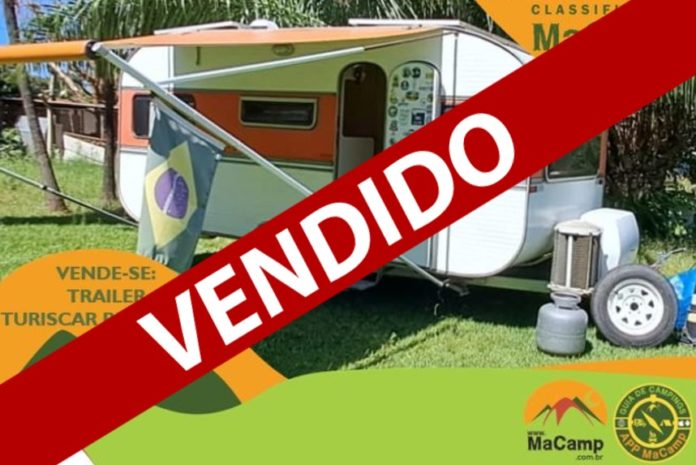 VENDIDO Trailer Turiscar Brilhante Luxo 1977