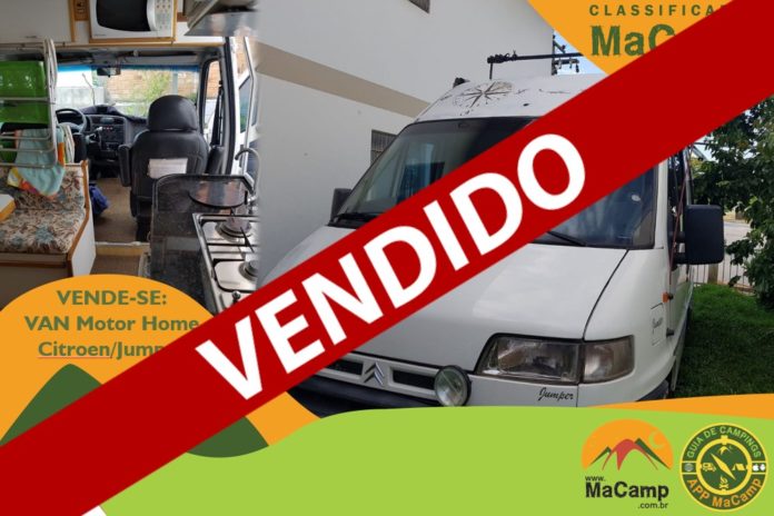 VENDIDO VAN Motor Home Citroen Jumper 2001