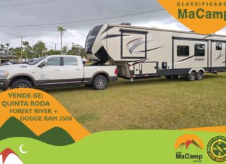 VENDE-SE: Trailer 5º Roda Americano Forest River + DODGE RAM 3500
