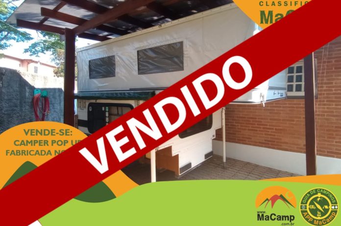 VENDIDO Camper pop-up Four Wheel fabricada nos EUA