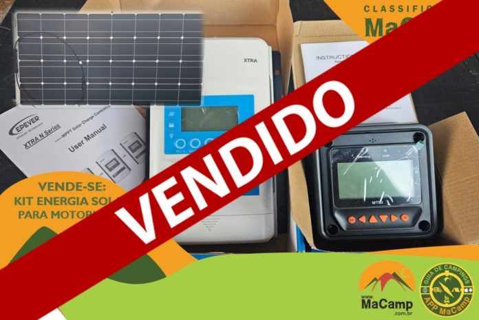 VENDIDO KIT Energia Solar P Motorhome