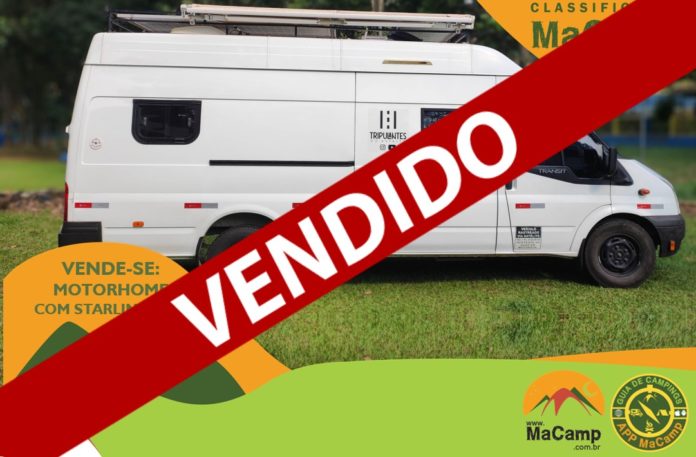 VENDIDO MOTORHOME COMPLETO COM STARLINK MINI Montagem 2024