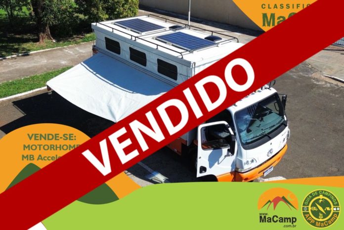 VENDIDO Motorhome Caminhão Mercedes-Benz Accelo 915c - 20072017