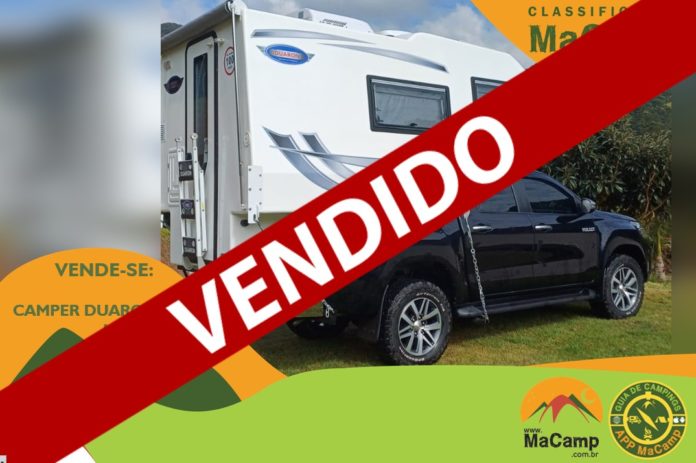 VENDIDO Camper Duaron ano 2025 + Hilux AT 2020