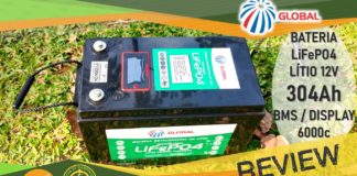 REVIEW: Bateria de Lítio LiFePo4 304ah – GLOBAL