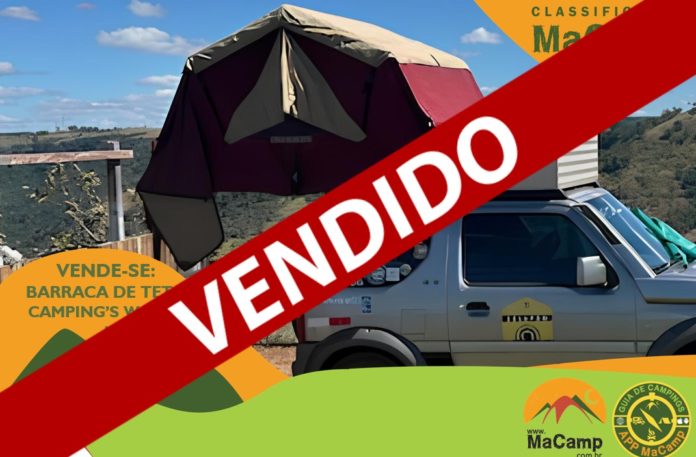 VENDIDO Barraca de Teto Usada Campings World UPCAMP