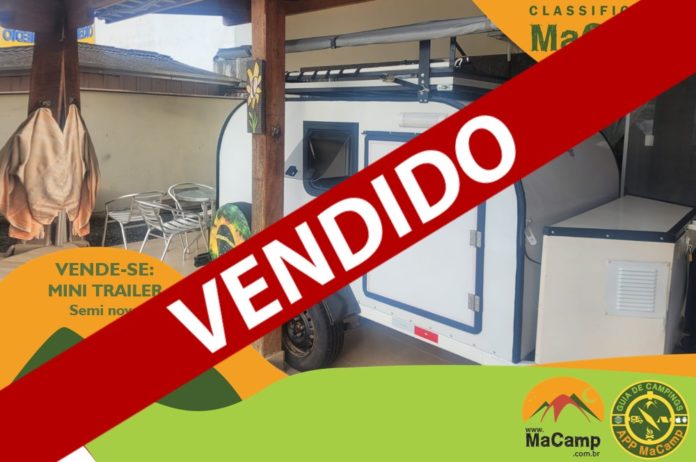 VENDiDO Mini Trailer Semi Novo - 2022
