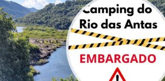 Camping Rio das Antas em Cotiporã-RS é Embargado Temporariamente