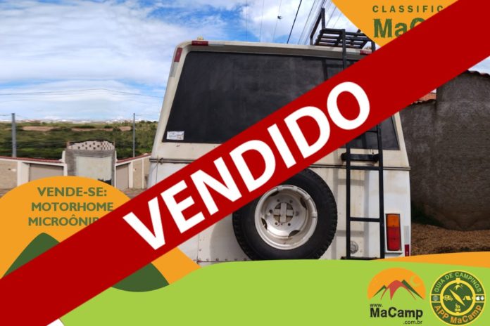 VENDIDO Motorhome Microônibus Mercedes MB709