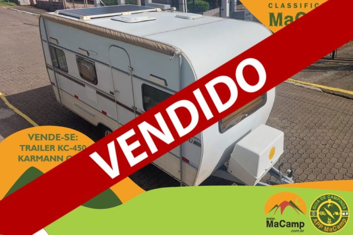 VENDIDO Trailer Karmann Ghia KC-450 - 1986