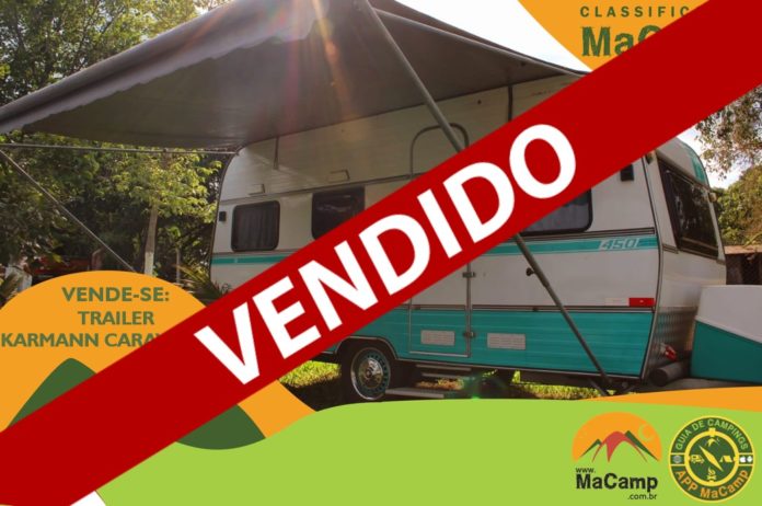 VENDIDO Trailer Karmann Caravan KC-450 - 1985