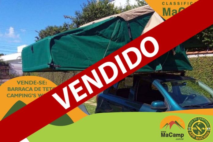 VENDIDO Barraca de Teto Campings World UpCamp Casal