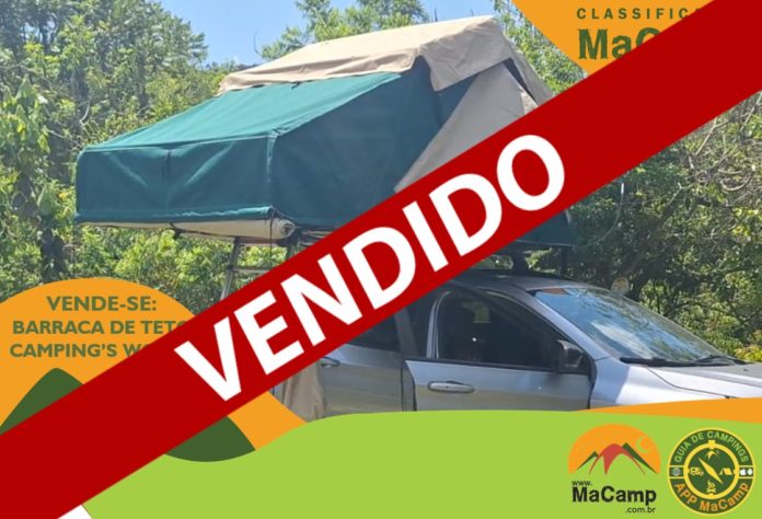 VENDIDO Barraca de Teto Camping's World Geração 9 - 2025