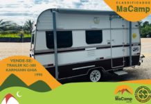 VENDE-SE: Trailer Karmann Ghia KC-380 – 1990