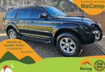 VENDE-SE: Pajero Sport 3.5 Flex v6 – 2010/2011