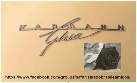 Falecimento do Sr. Francisco Ernesto Kiem da Karmann Ghia