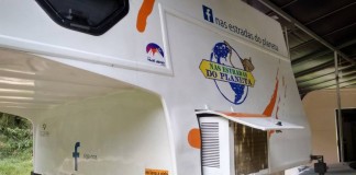 MACAMP Estampado na Camper da NAS ESTRADAS DO PLANETA