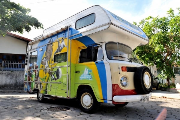 Motor Home KG-Safari Abriga Documentário Histórco Internacional da Copa 2014