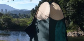 Review Cabine de Banho Seconds Quechua