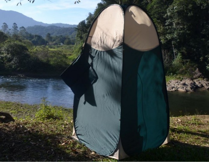 Review Cabine de Banho Seconds Quechua