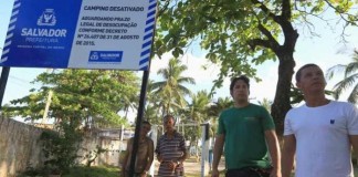 Campistas Ainda Permanecem no Camping de Salvador
